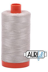 Aurifil Mako 50wt Cotton 1300 m 1422 yd. spool - 6725 Moondust